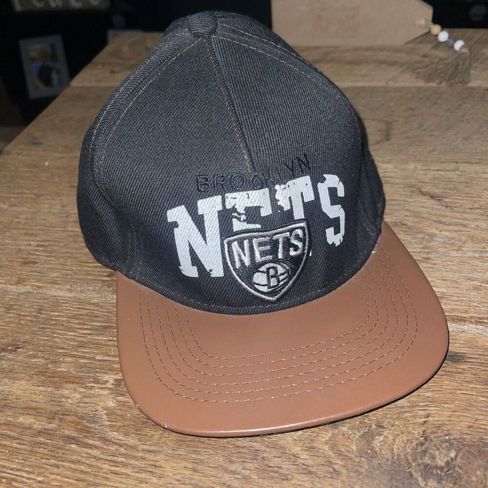 Brooklyn Nets New York Nba Basketball Mitchell & Ness Adjustable Hat Cap
